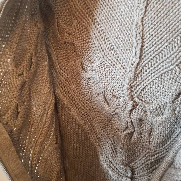 Tiger Of Sweden Wool Blend Oversized Chunky Knit Cowl Neck Cap Sleeve Zi… - Picture 7 of 12